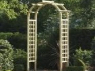 Wooden Rose Arch - Oakdale Fencing