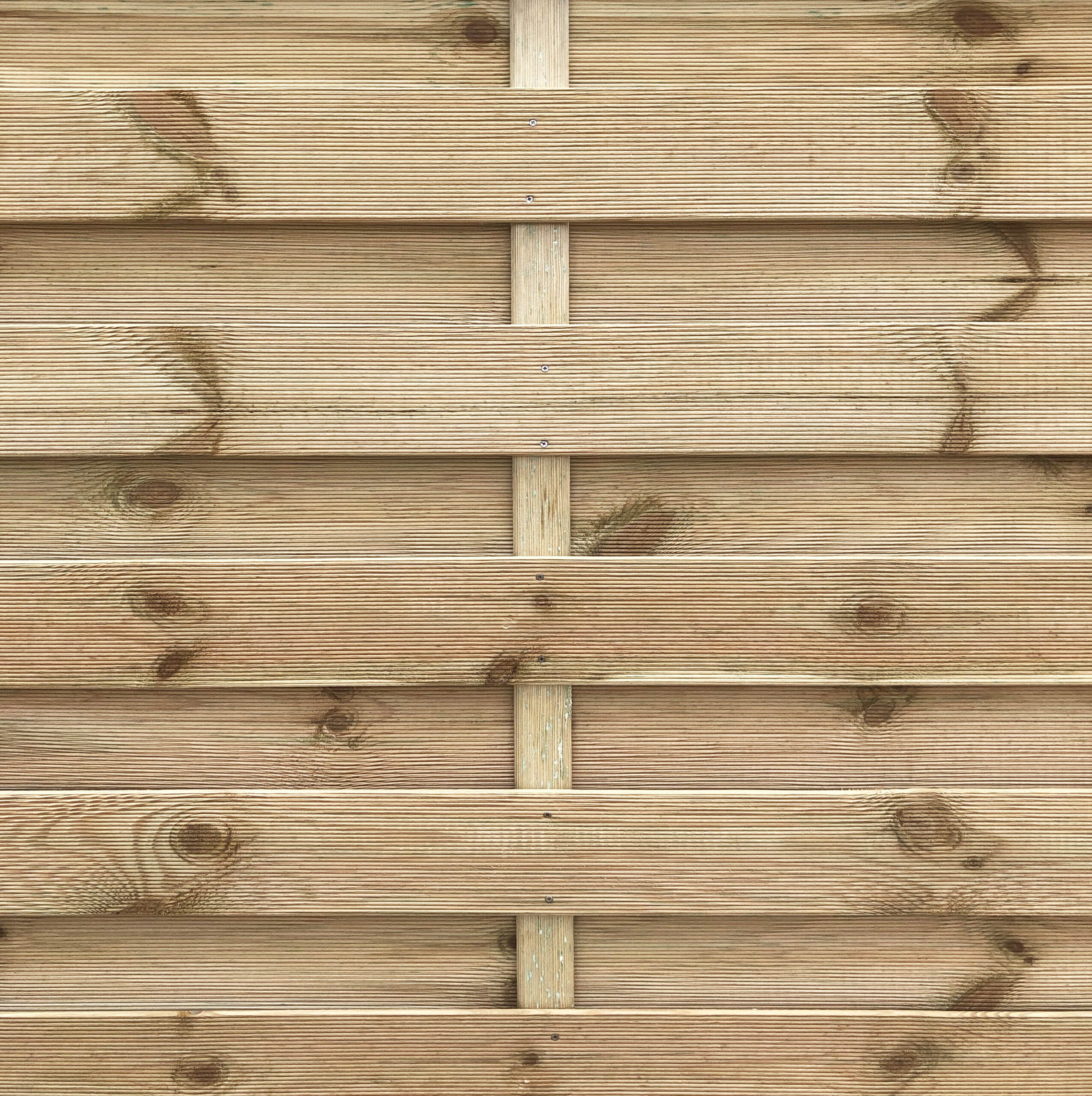 wooden fence panels close up