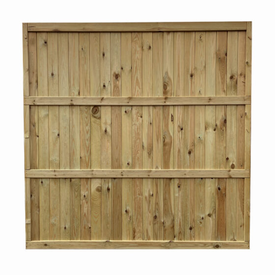 Overlap Fence Panels - Oakdale Fencing